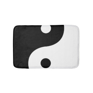 Yin and Yang Sides Bath Mat