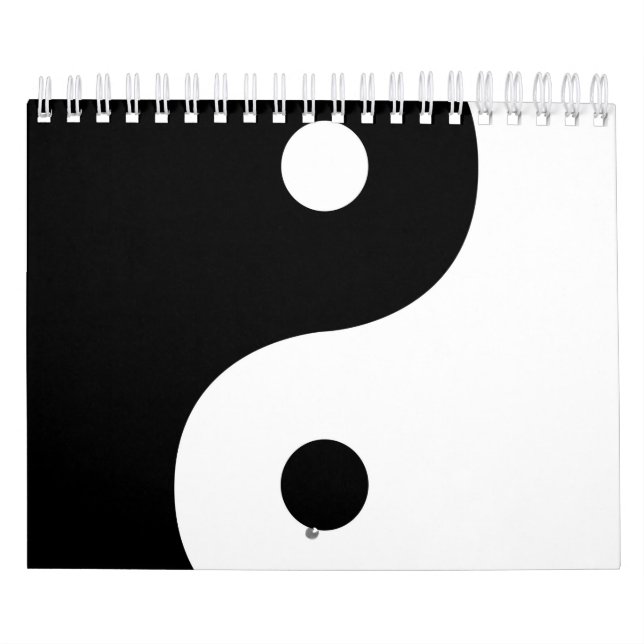 Yin and Yang Sides Calendar (Cover)