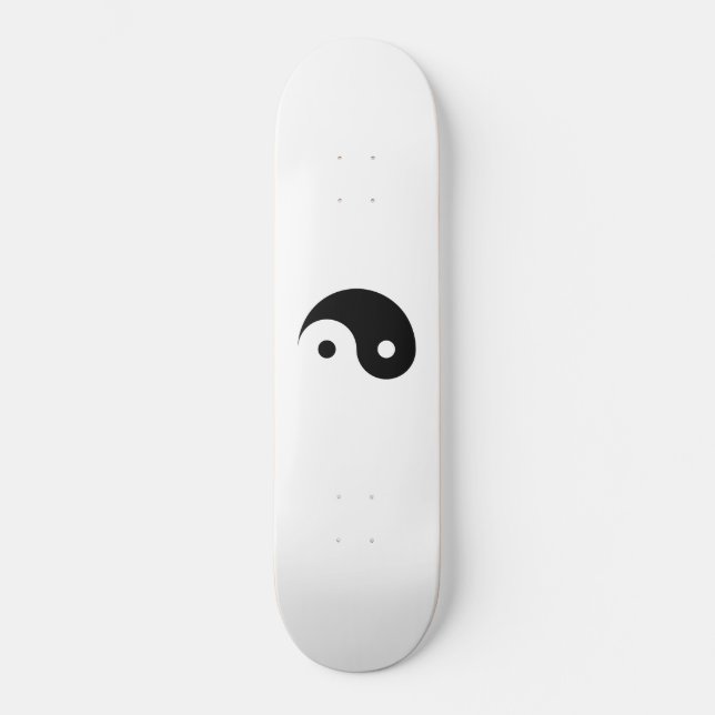Yin and Yang, Skateboard (Front)