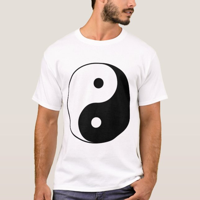 YIN AND YANG Symbol T-Shirt (Front)
