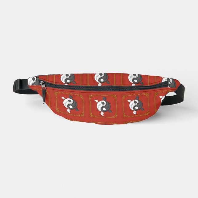 Yin and Yang the Koi Fanny Pack (Front)