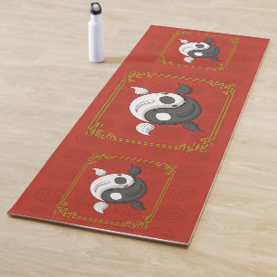 Yin and Yang the Koi Yoga Mat