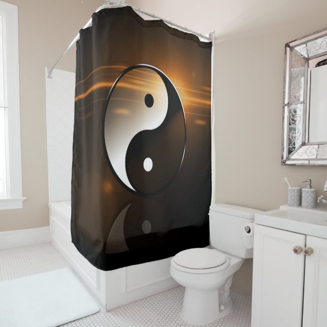 Yin et rideau en douche de Yang (En situation)