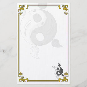 Yin et Yang la papeterie de Koi