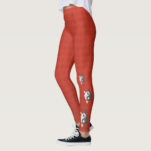 Yin et Yang les Leggings de Koi