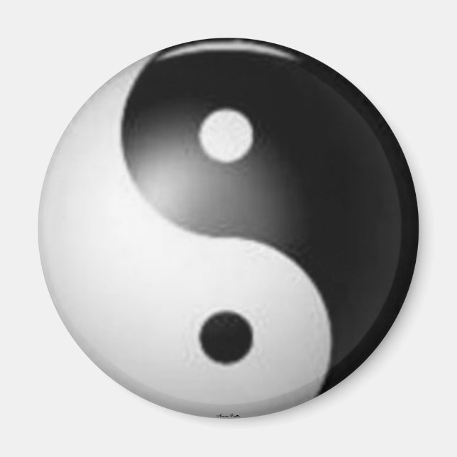 Yin et Yang Magnet (Devant)