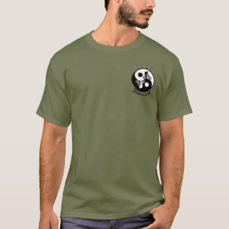 Yin Yan vivant pour monter le T-shirt de vélo de