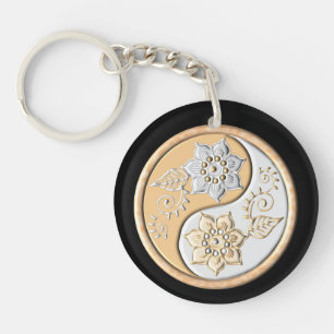 Yin Yang 1 Keychain