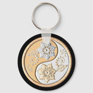 Yin Yang 1 Keychain