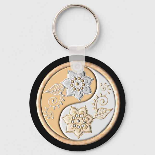 Yin Yang 1 Keychain (Front)