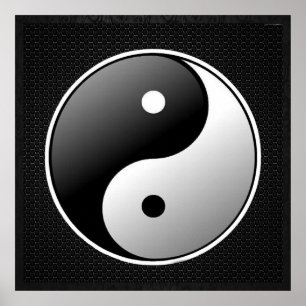 YIN YANG 3D POSTER