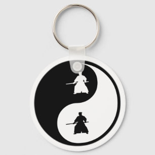 Yin Yang Aikido Keychain