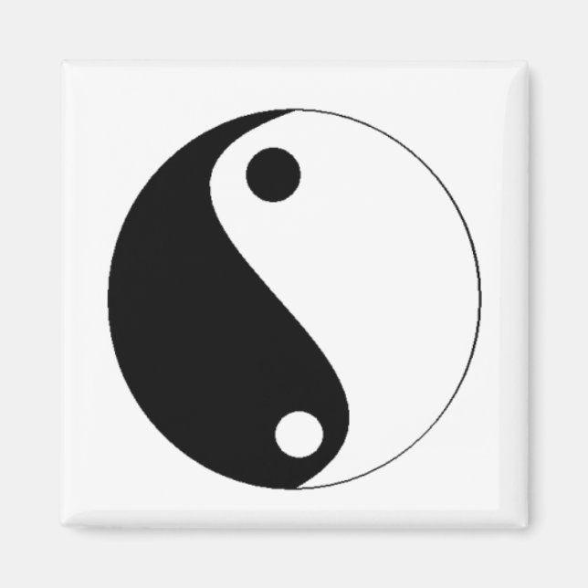 YIN-YANG - aimant (Devant)