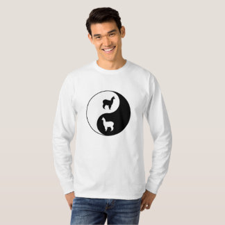 Yin Yang Alpaca Art T-Shirt
