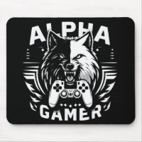 Yin Yang Alpha Gamer Wolf