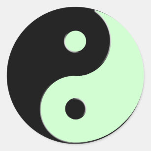 Yin & Yang Asian Symbol Harmony & Balance Stickers
