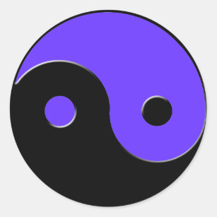 Yin & Yang Asian Symbol Harmony & Balance Stickers