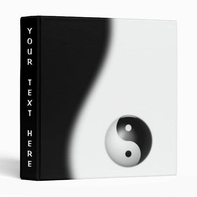 Yin-Yang Avery Binder (Front/Spine)