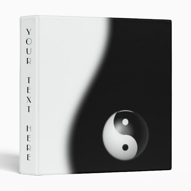 Yin-Yang Avery Binder (Front/Spine)