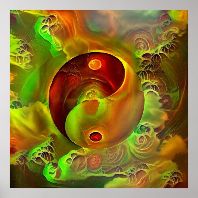 Yin - Yang. Balance Poster (Front)