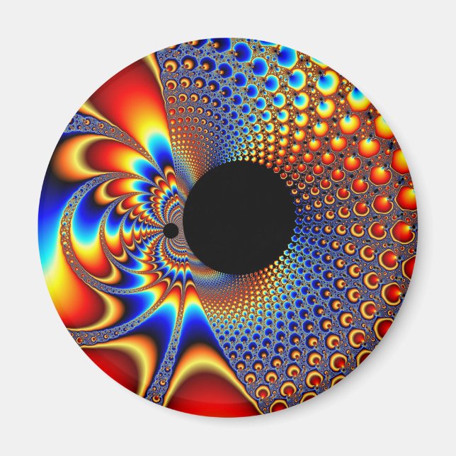 Yin Yang Big Bang - Magnet fractal (Devant)
