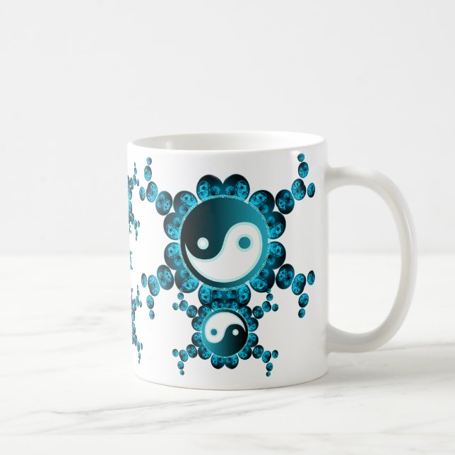 Yin Yang Bubbles Mug (Right)
