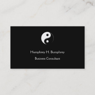 Yin Yang Business card Template