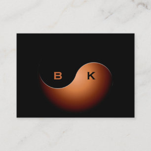 yin yang business - coffee card