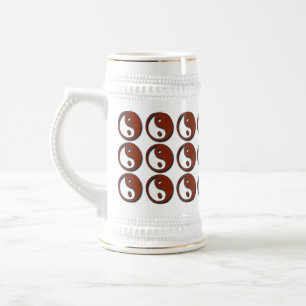 Yin Yang by Shirley Taylor Beer Stein