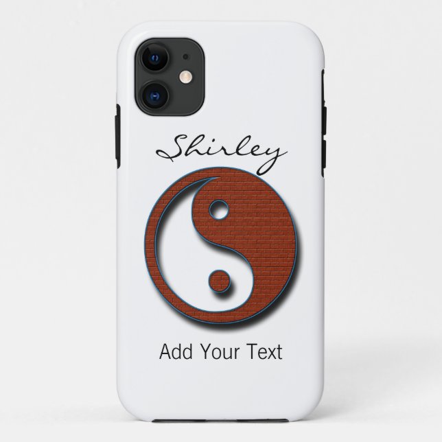 Yin Yang by Shirley Taylor Case-Mate iPhone Case (Back)