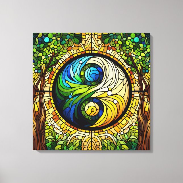 Yin Yang Canvas Art (Front)