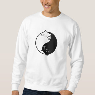 Yin Yang Cats Sweatshirt