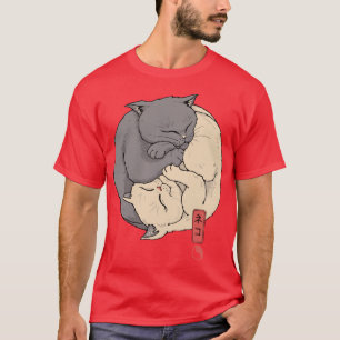 Yin Yang Cats  T-Shirt