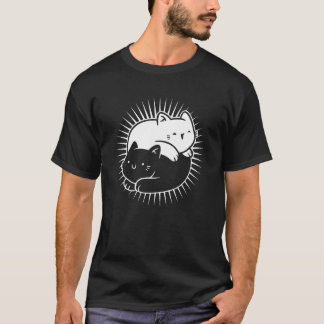 Yin Yang Cats T-Shirt