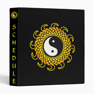 Yin Yang Classeur Sun tressé