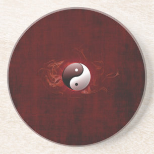 yin yang coaster