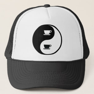 Yin Yang Coffee Trucker Hat