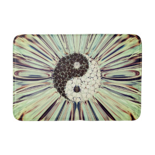 Yin Yang Colour Splash Bath Mat