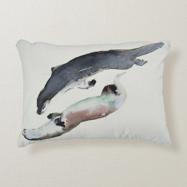 Yin Yang Decorative Pillow (Front)