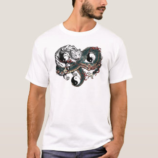Yin Yang Design T-Shirt