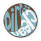 Yin Yang Dirty Clean Dishwasher Magnet Brown/Blue