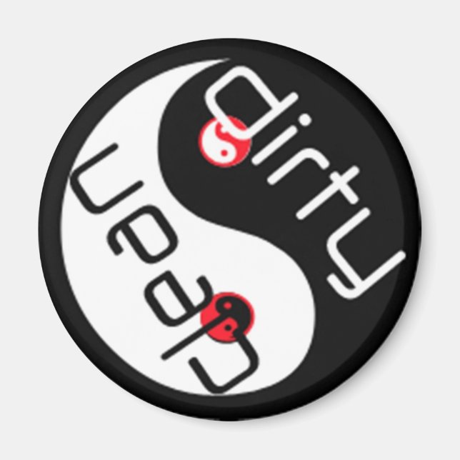 YIN YANG DISHWASHER MAGNET (Front)