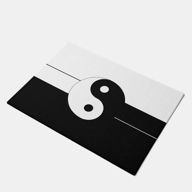 Yin yang doormat (Angled)