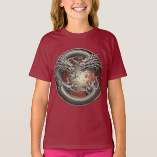 Yin Yang Dragons – Balance of Power and Spirit T-Shirt