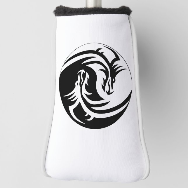 yin yang dragons golf head cover (Rotate 90)