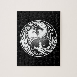 Yin Yang Dragons Jigsaw Puzzle