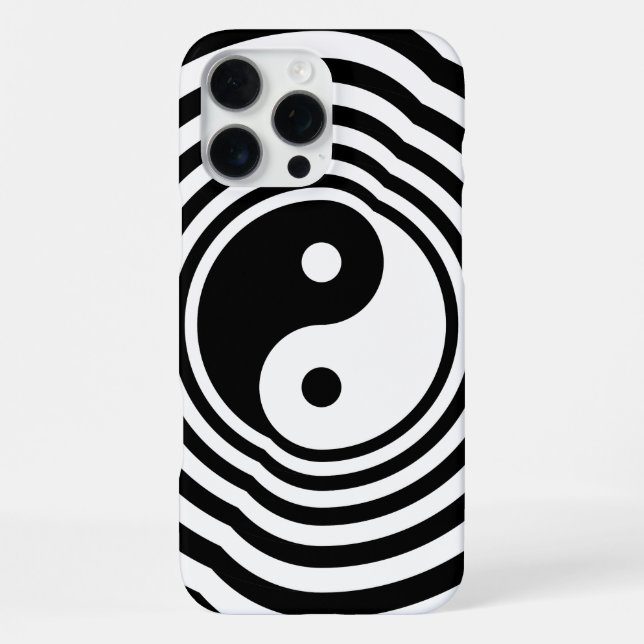 Yin Yang Echoes iPhone Case (Back)