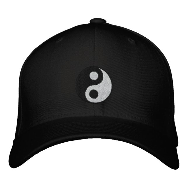 Yin Yang Embroidered Hat (Front)