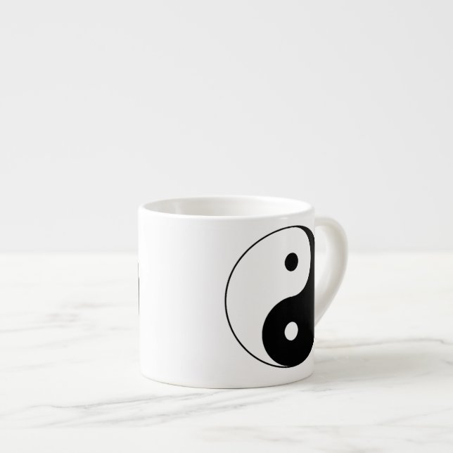 "Yin Yang" Espresso Cup (Front Right)
