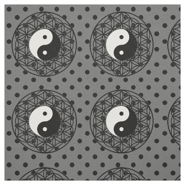 Yin Yang Fabric (Swatch)